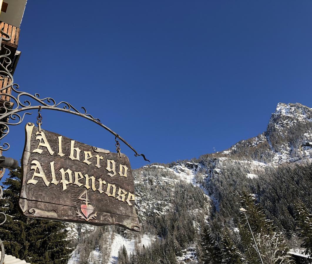 Albergo Alpenrose Ski&Bike Mountain Hotel Гресоне Сен Жан Екстериор снимка