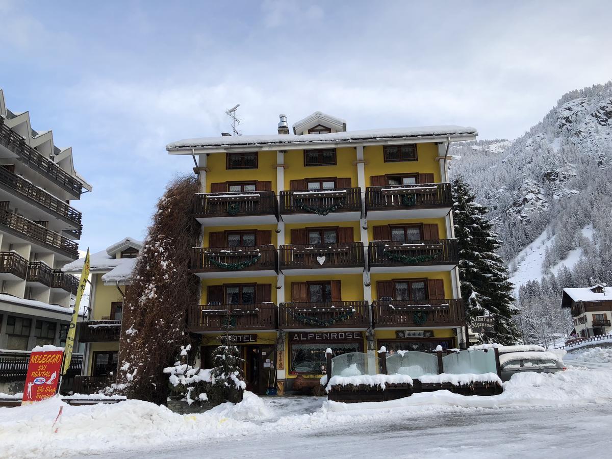Albergo Alpenrose Ski&Bike Mountain Hotel Гресоне Сен Жан Екстериор снимка
